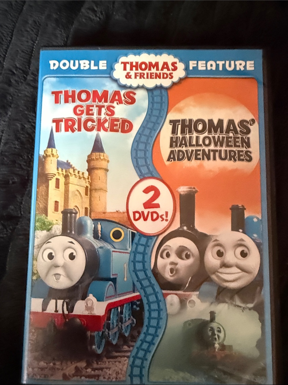 Thomas & Friends Double Feature DVD - Blue, Red, Orange